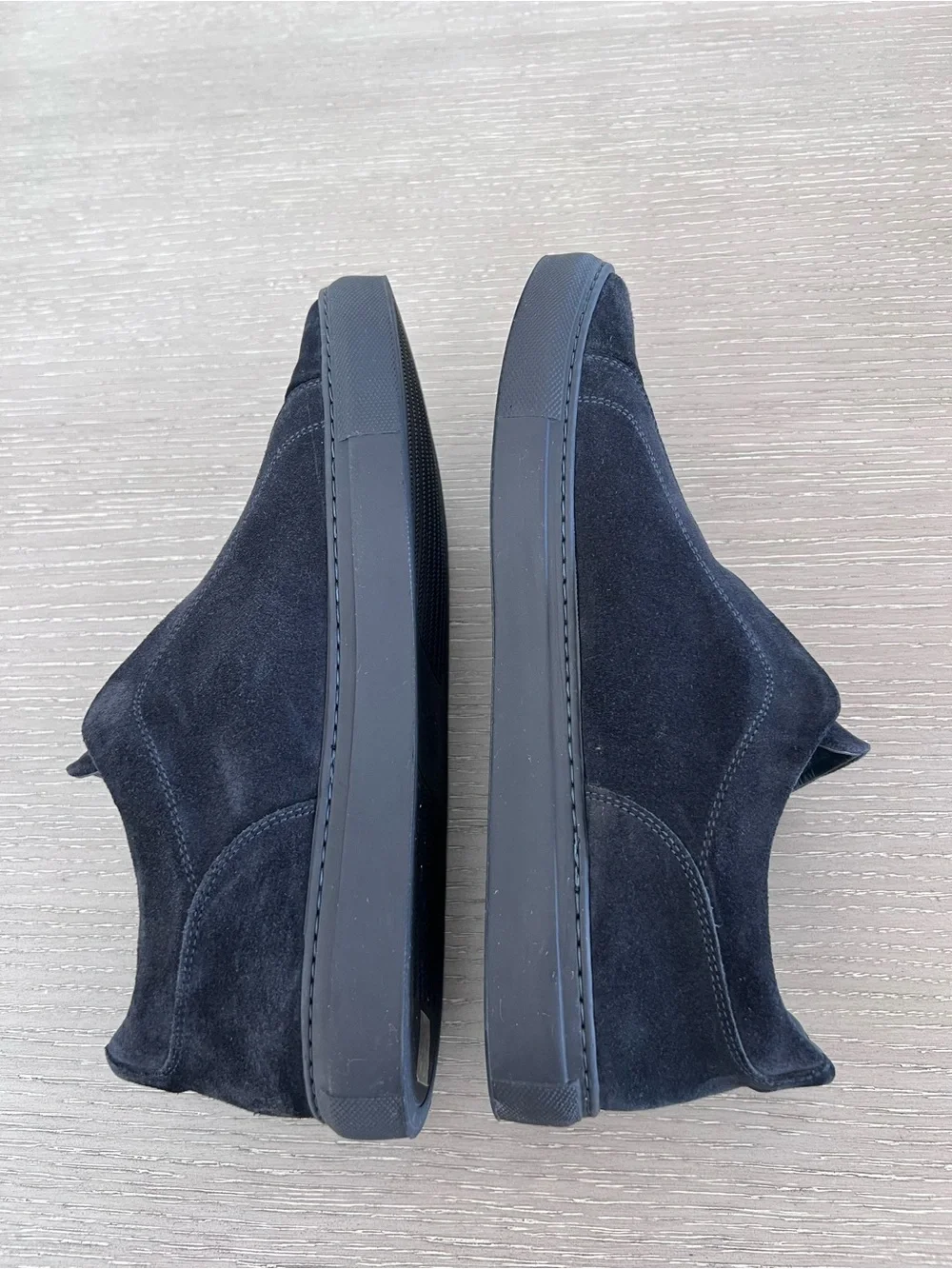 Robert Barakett Men's Slip-On Suede Loafers in Black
